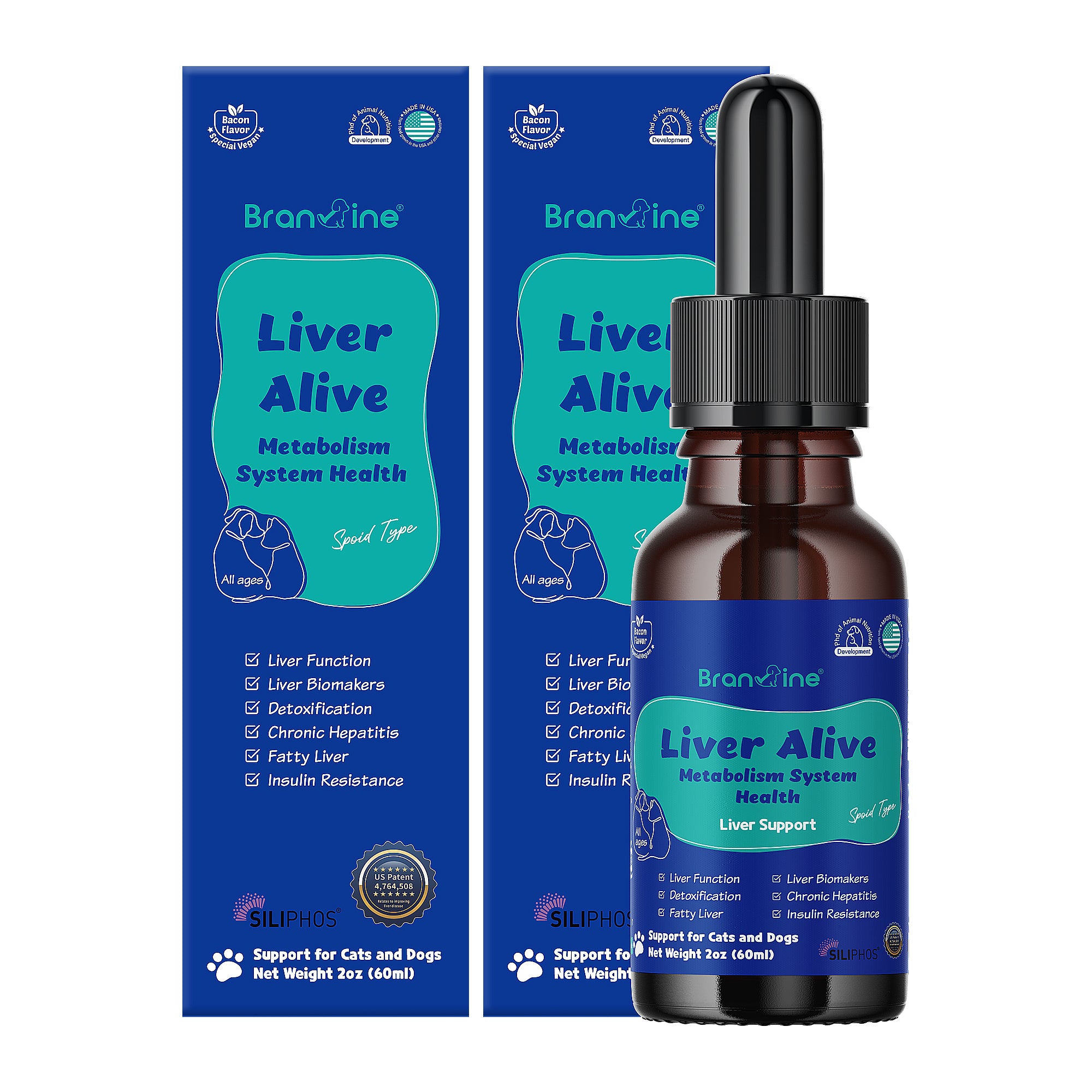 Liver Alive -  Supports Liver Function, Detox for Dogs and Cats (60ml)