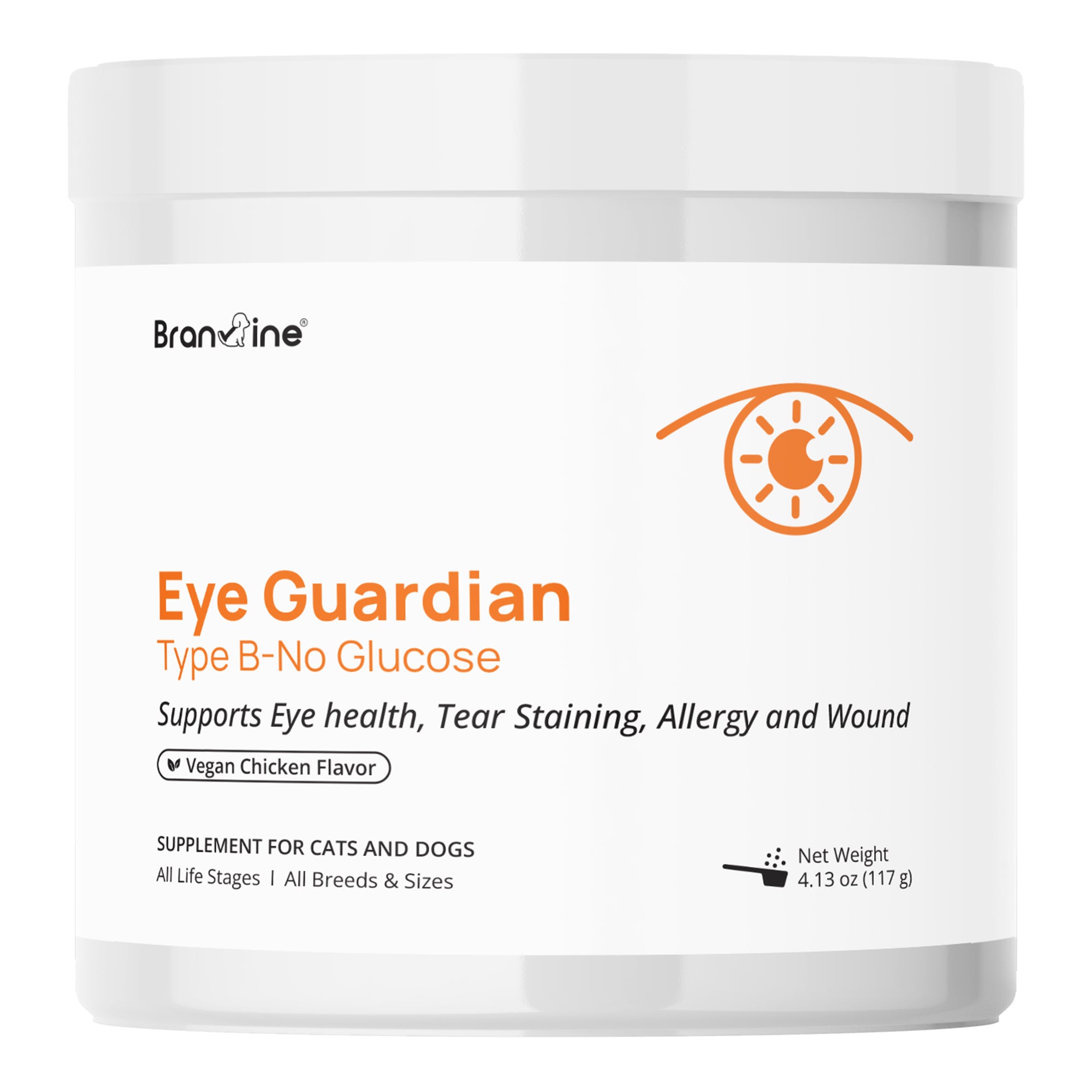 Eye Guardian - Supports Eyes, Tear Staining for Cats and Dogs of Over Weight (117g)