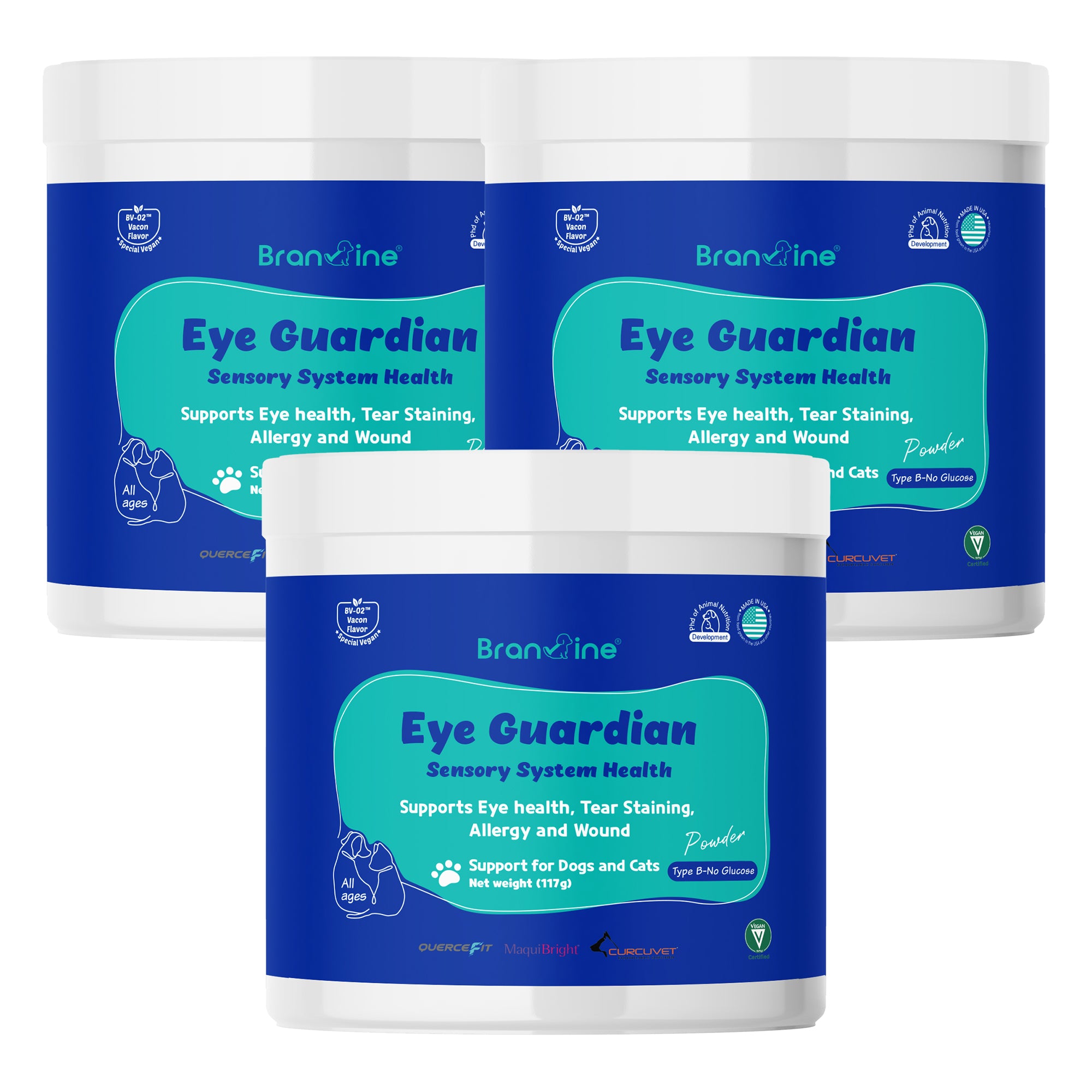 Eye Guardian - Supports Eyes, Tear Staining for Cats and Dogs of Over Weight (117g)