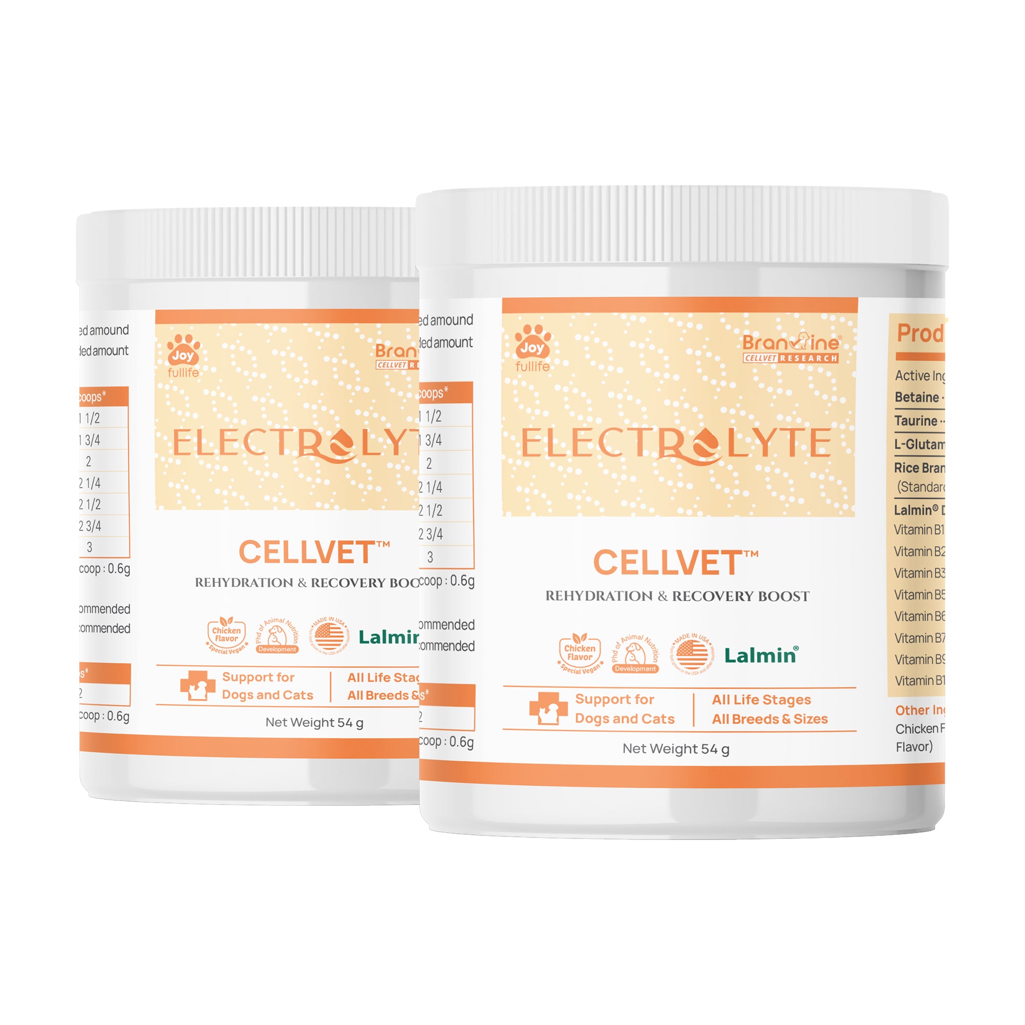 Electrolyte CellVet for Cats and Dogs (54g)