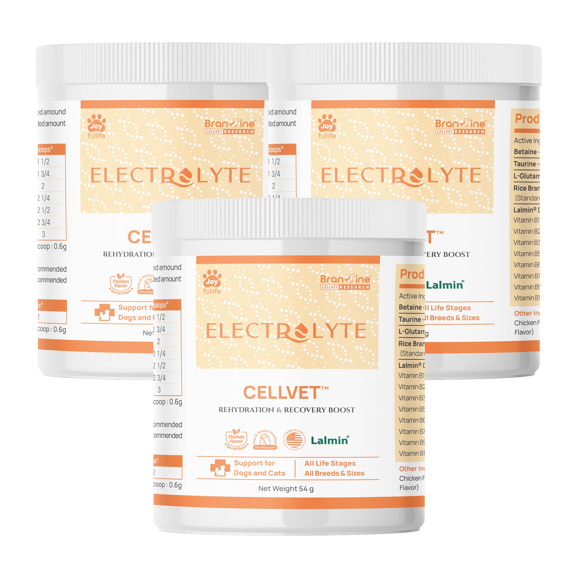 Electrolyte CellVet for Cats and Dogs (54g)
