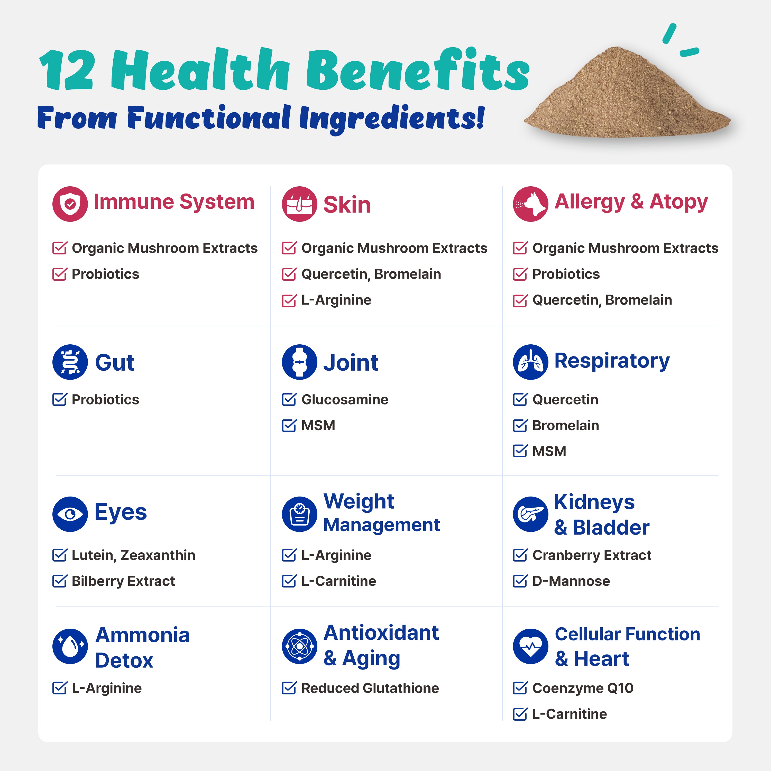 Branvine Wellness&Skin Support Echo for Kitty - 12 Health Benefits / Itching, Atopy, Allergy, Inflammation (54g)