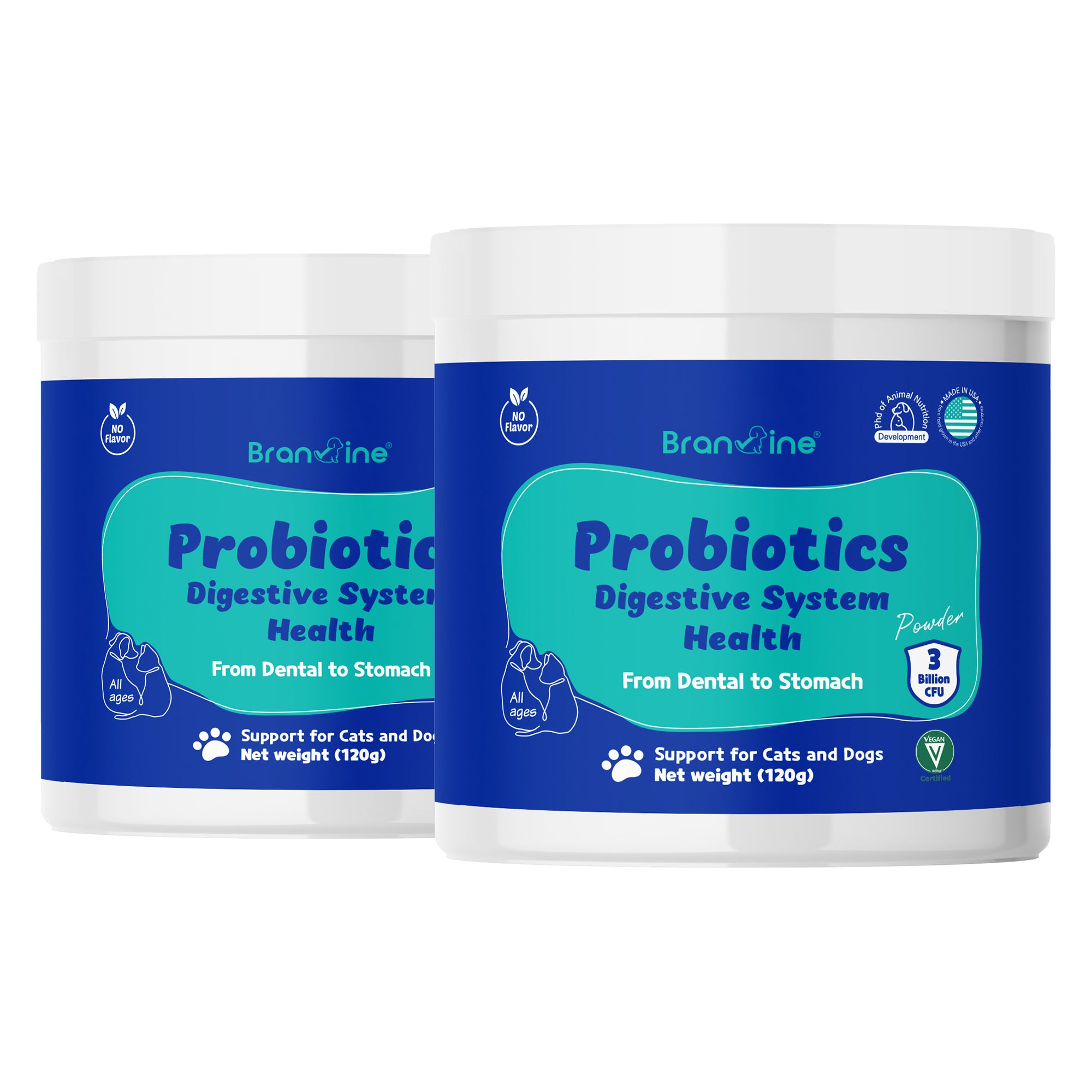 Dental-Tummy Probiotics for Cats and Dogs (120g)
