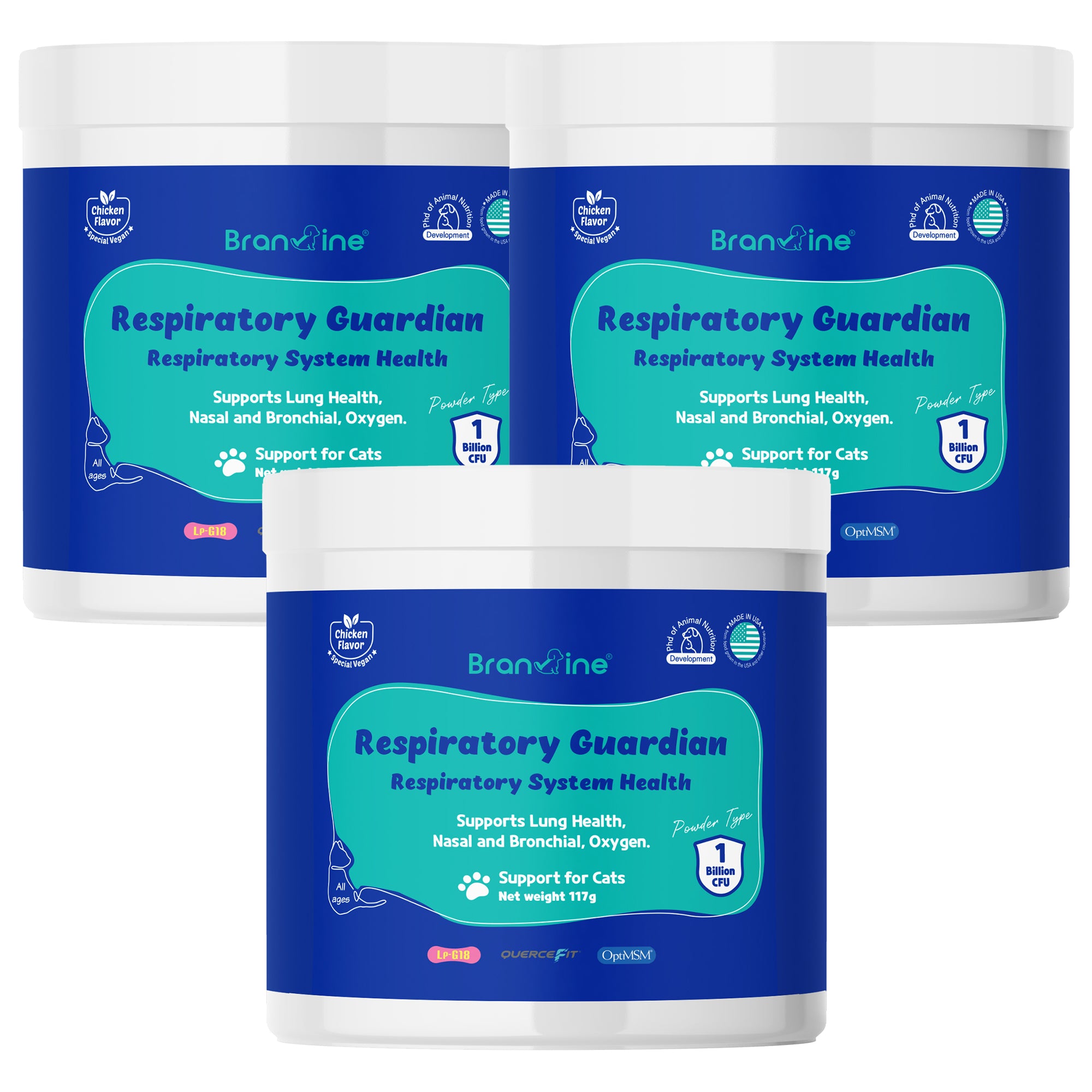 Respiratory Guardian - Supports Coughing, Runny Nose, Sinus for Cats (117g)